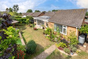 Elevated rear garden- click for photo gallery